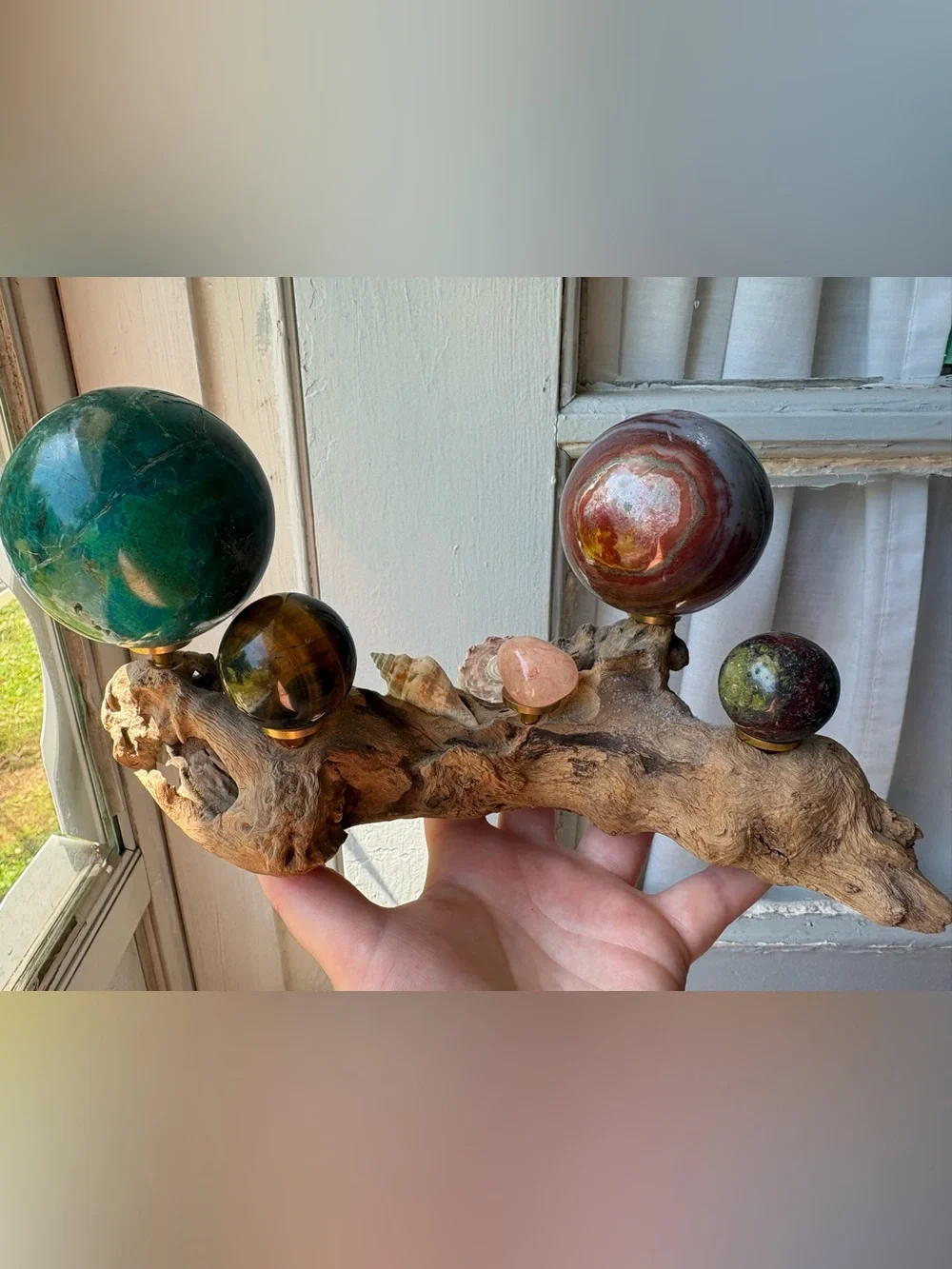 crystal sphere set - Picture 5 of 7
